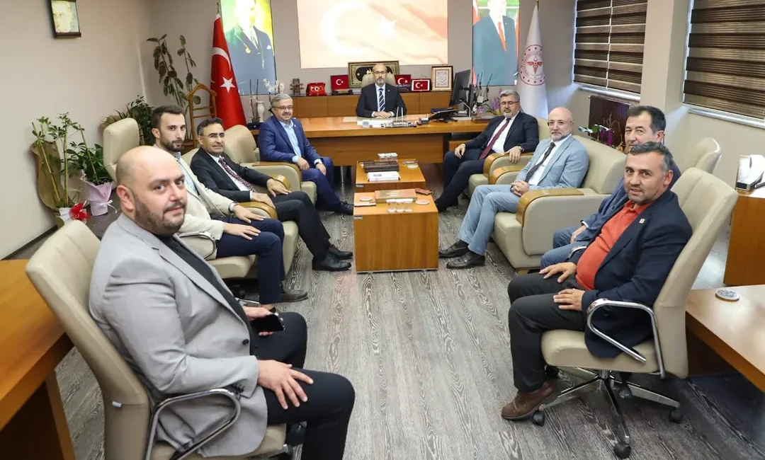 AK Parti Afyonkarahisar İl Başkanlığı’ndan Sağlık Müdürlüğüne Ziyaret AK Parti