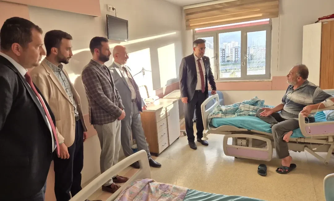 Afyonkarahisar’da Geçmiş Olsun Ziyareti AK Parti Afyonkarahisar İl Başkanı Av.