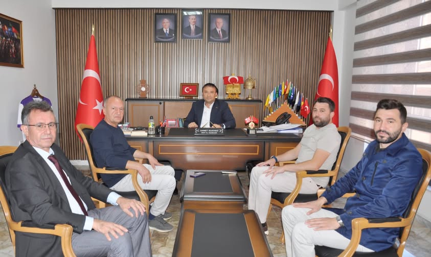 MHP Afyonkarahisar’da Teşkilat Ziyaretleri Sürerken MHP Afyonkarahisar İl Başkanlığı, Sinanpaşa