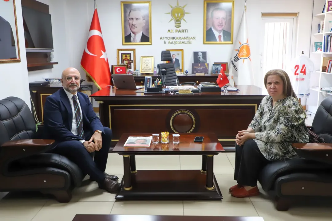 AK Parti Afyonkarahisar İl Başkanı Şahin, Basınla İstişare Toplantısı Düzenledi