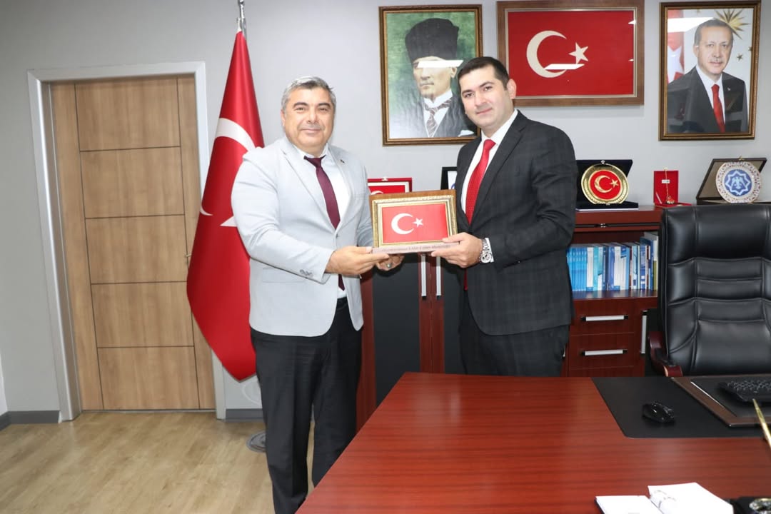 Afyonkarahisar İl Milli Eğitim Müdürü SGK İl Müdürünü Ziyaret Etti