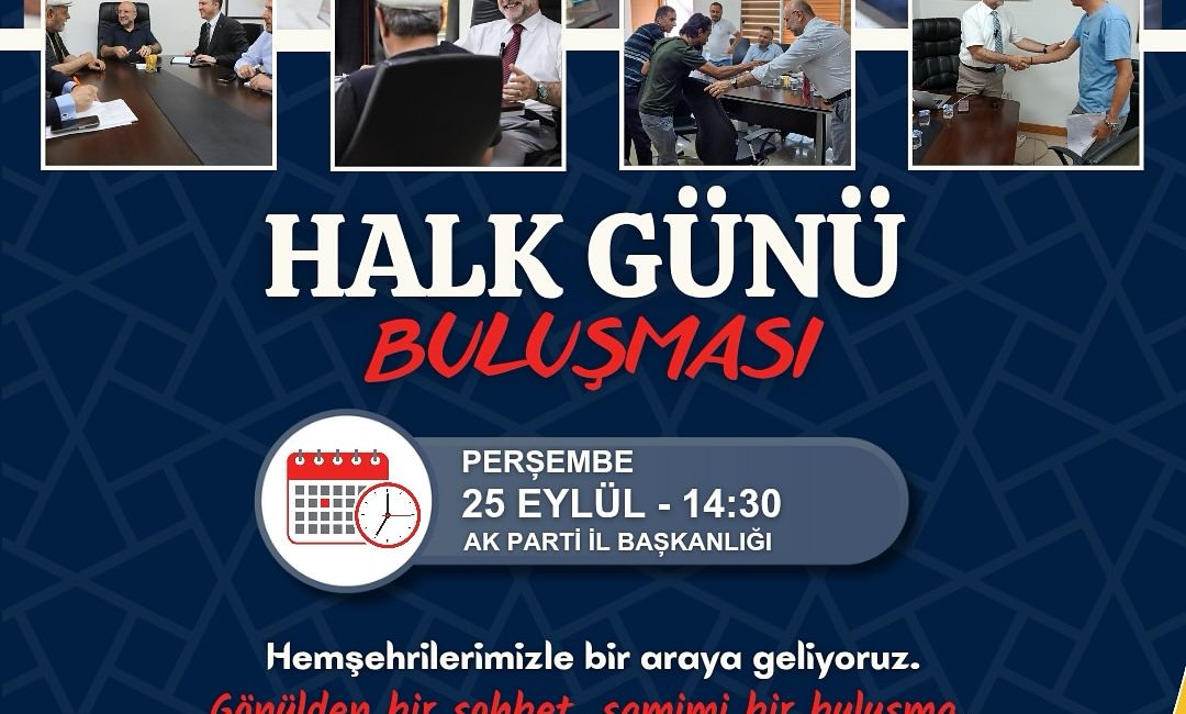 AK Parti Afyonkarahisar İl Başkanlığı Halkla Buluşuyor AK Parti Afyonkarahisar