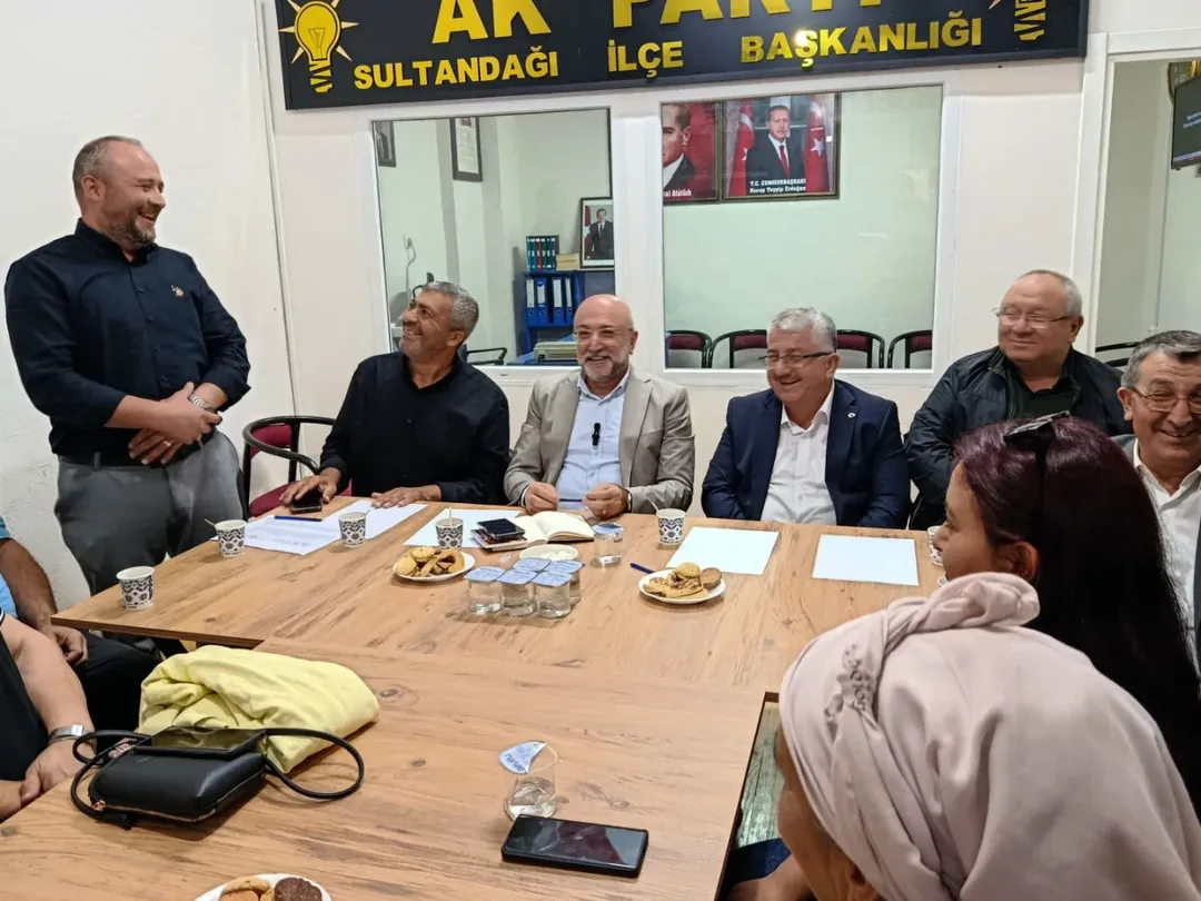 AK Parti Afyonkarahisar İl Başkanı Sultandağı'nda Teşkilatla Buluştu