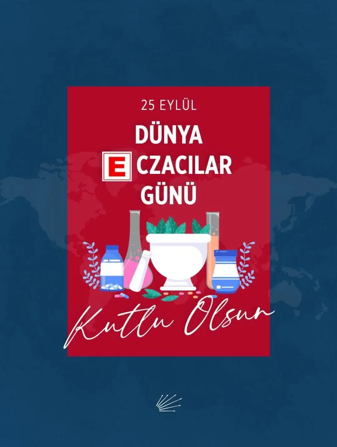 CHP Afyonkarahisar İl Başkanlığı'ndan Eczacılar Günü Kutlaması