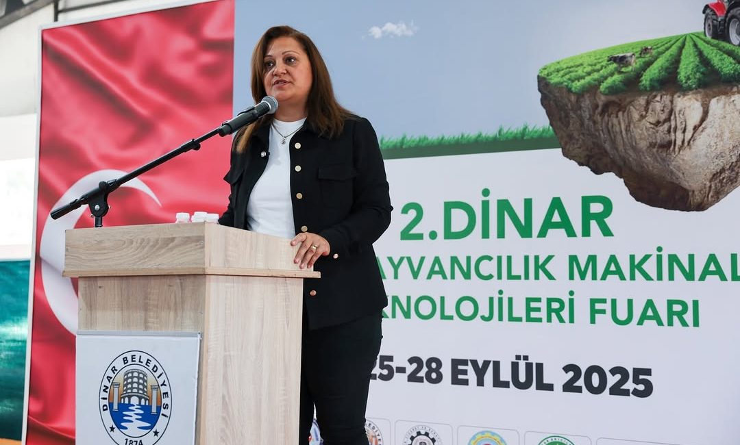 Dinar’da Tarım ve Hayvancılık Teknolojileri Fuarı Açıldı Afyonkarahisar’ın Dinar ilçesinde