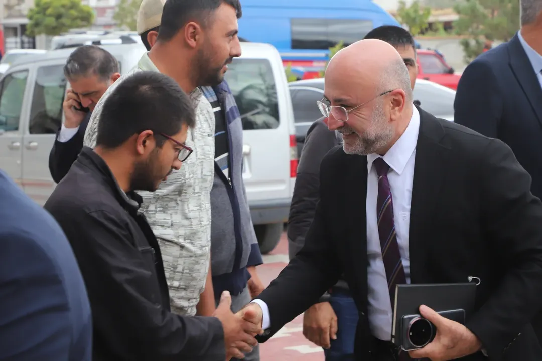 AK Parti Afyonkarahisar İl Başkanlığı, Çayırbağ Belediye Başkanı Ender Kiraz'ı Ziyaret Etti