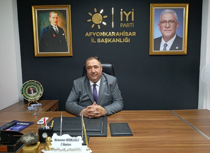 İYİ Parti Afyonkarahisar İl Başkanı Muhammet Mısırlıoğlu’nun Zabıta Haftası Kutlama Mesajı İYİ Parti Afyonkarahisar İl Başkanı Muhammet Mısırlıoğlu’nun Zabıta Haftası Kutlama
