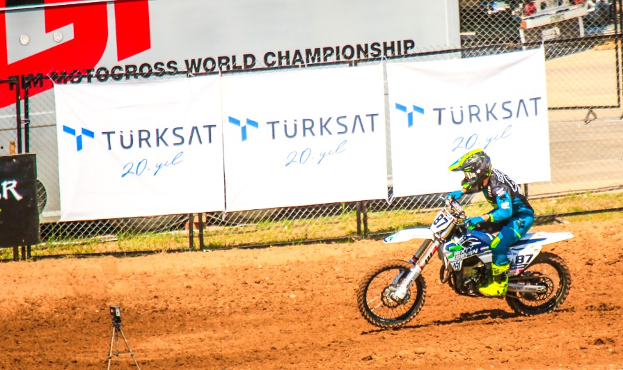 Dünya Motokros Şampiyonası’nın MXGP Türkiye etabı, TÜRKSAT’ın uydu yayınları katkılarıyla