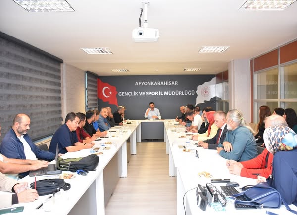 Yeni Sezon Hazırlıkları Masaya Yatırıldı Afyonkarahisar Gençlik ve Spor İl