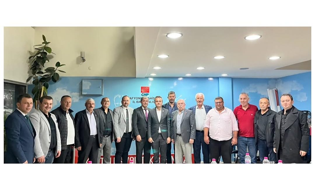 CHP Afyonkarahisar’da İlçe Başkanlarıyla İktidar Yol Haritası Görüşüldü Cumhuriyet Halk