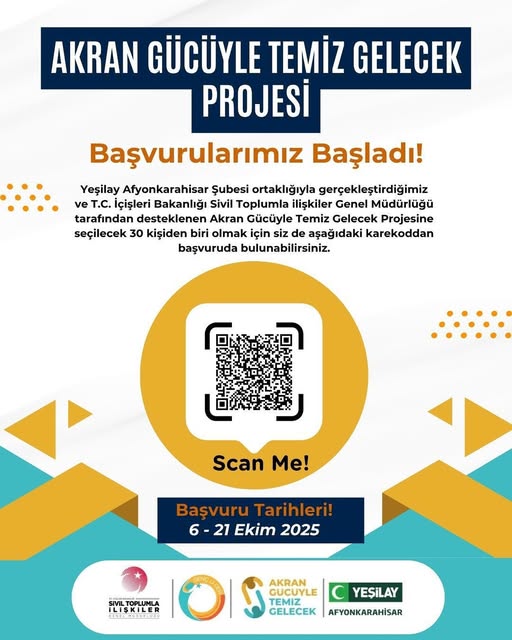Afyonkarahisar’da Gençler İçin Çevre ve Liderlik Projesi Afyonkarahisar’da gençler, çevre