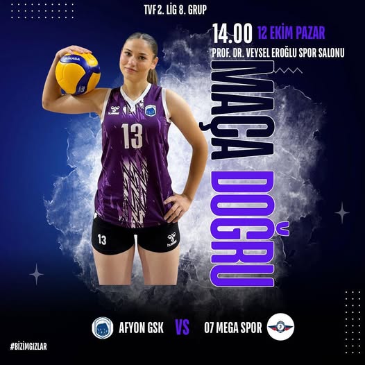 Voleybol Sezonunun İlk Heyecanı Afyonkarahisar Gençlik Spor Kulübü Kadın Voleybol