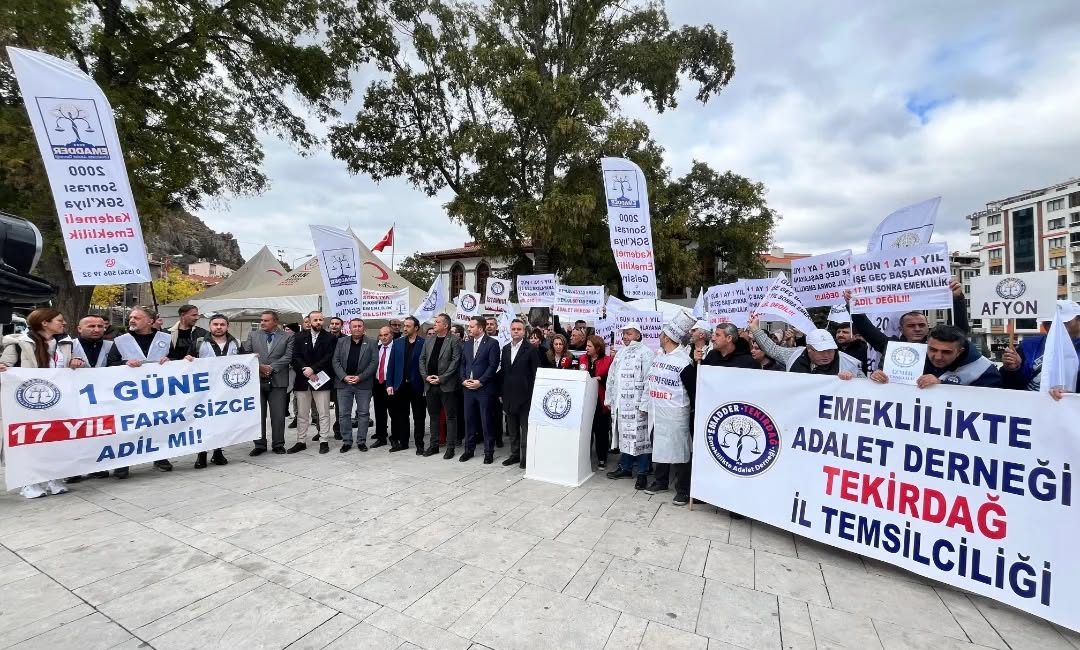 CHP’den Emeklilikte Adalet İçin Destek Cumhuriyet Halk Partisi (CHP) Afyonkarahisar