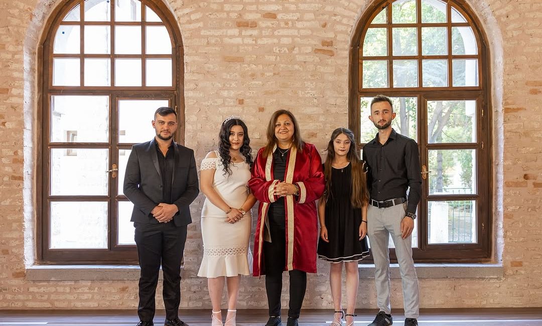 Genç Çift Nikah Töreniyle Hayatlarını Birleştirdi Hazal Naz Çınar ve