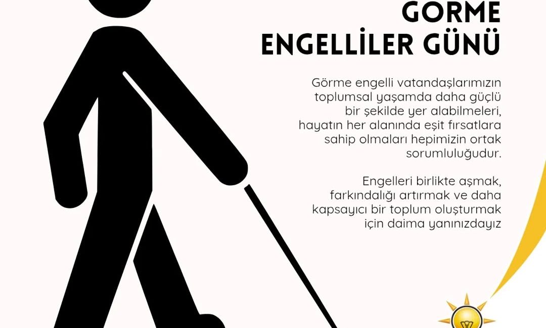 Afyonkarahisar’da Görme Engelliler Günü’nde Anlamlı Mesaj AK Parti Afyonkarahisar İl