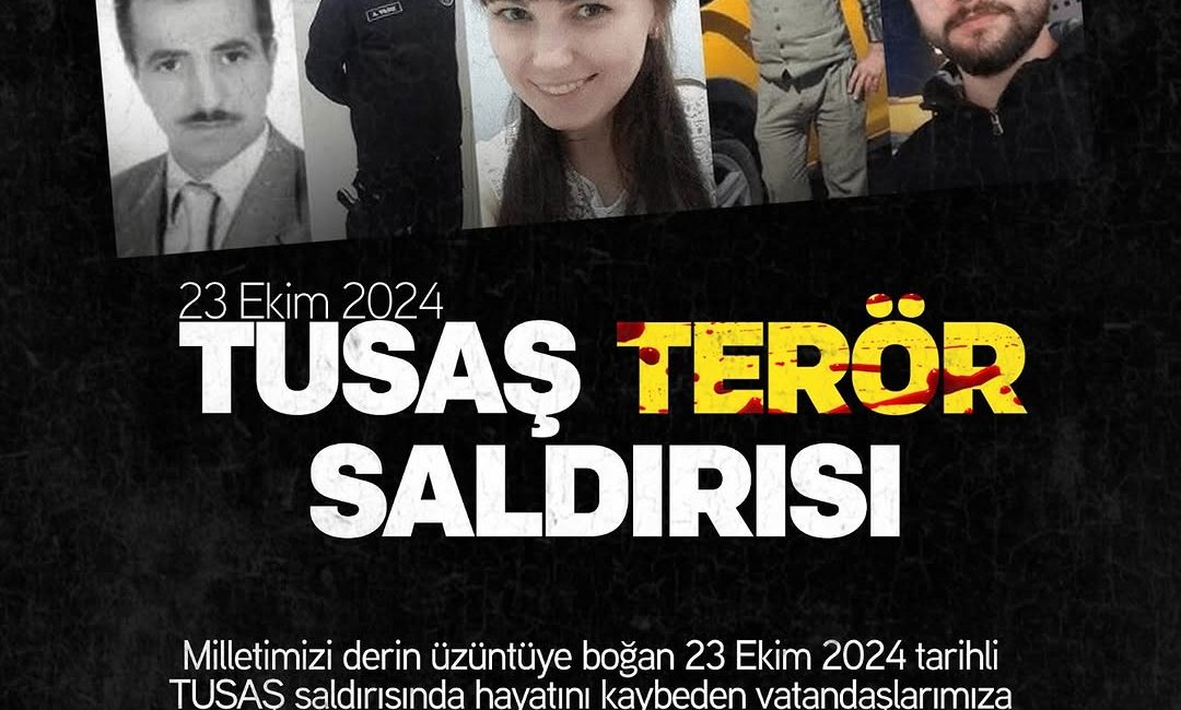 TUSAŞ'ta Terör Saldırısının Birinci Yılı: Kayıplar Anıldı TUSAŞ Saldırısında Hayatını Kaybedenler Unutulmadı Bir yıl önce Türk Havacılık