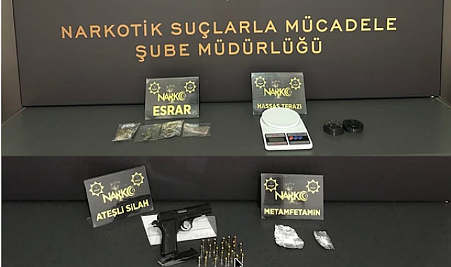 Rize’de, uyuşturucu ve uyarıcı madde ticareti yaptığı ve kente uyuşturucu