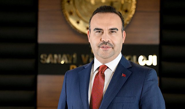 Sanayi ve Teknoloji Bakanı Mehmet Fatih Kacır, sosyal hesabından yaptığı