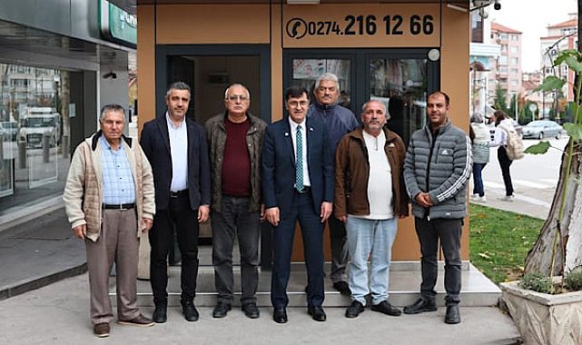 Kütahya Belediye Başkanı Eyüp Kahveci, Murat Taksi Durağı ve Birlik Taksi