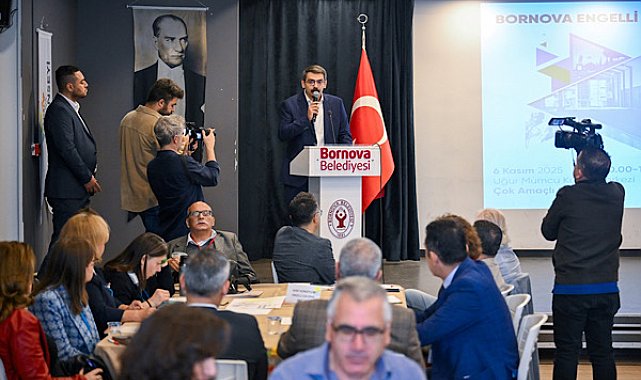 Bornova Belediyesi’nin ev sahipliğinde gerçekleştirilen çalıştayda, Bornova’nın herkes için erişilebilir