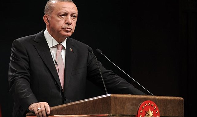 Cumhurbaşkanı Erdoğan’ın konuşmasından bazı satır başları şöyle:”Aziz kardeşim Cumhurbaşkanı Sayın