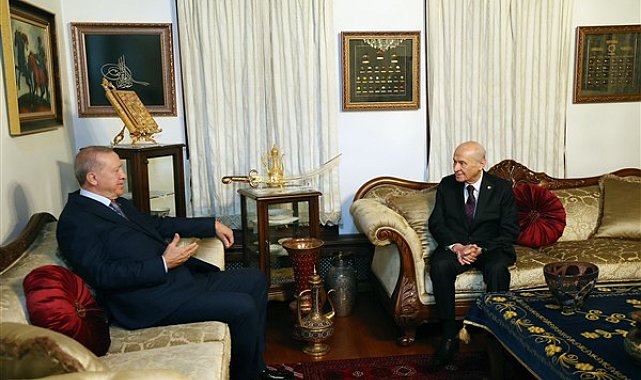 Cumhurbaşkanı Recep Tayyip Erdoğan, Milliyetçi Hareket Partisi (MHP) Genel Başkanı