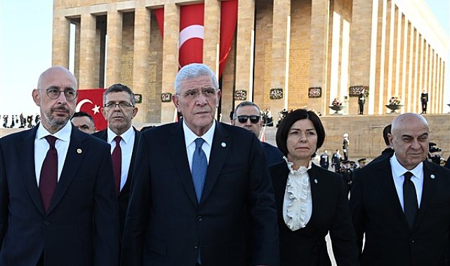 İYİ Parti Genel Başkanı Müsavat Dervişoğlu, Gazi Mustafa Kemal Atatürk’ün