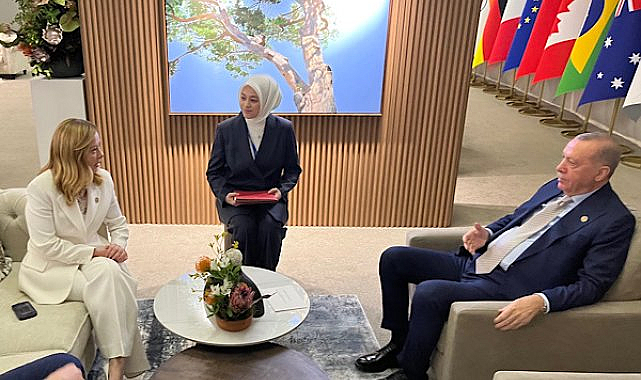 Cumhurbaşkanı Recep Tayyip Erdoğan, G20 Liderler Zirvesi için bulunduğu Güney