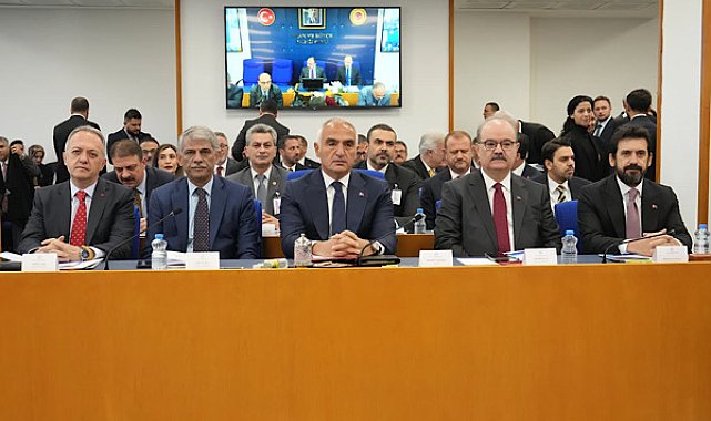 Bakan Ersoy, komisyondaki sunumunda, “Bakanlığımızın merkez, bağlı birimler ve ilgili