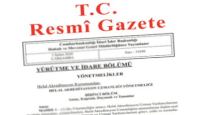 Resmî Gazete’de yayımlanan Türkiye Büyük Millet Meclisi (TBMM) kararına göre,
