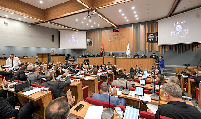 İzmir Büyükşehir Belediyesi kasım ayı olağan meclis toplantısında, belediyenin 2026