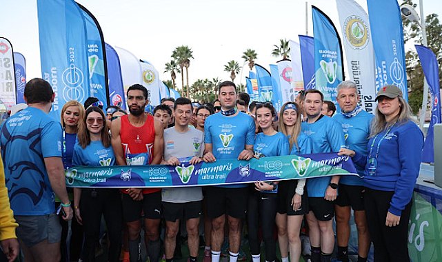 Marmaris, ikinci kez düzenlenen Anadolu Sigorta Marmaris Ultra Trail yarışlarına
