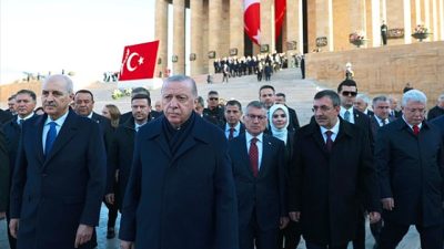 TBMM Bakanı Numan Kurtulmuş, Gazi Mustafa Kemal Atatürk’ün vefatının 87’nci yıl