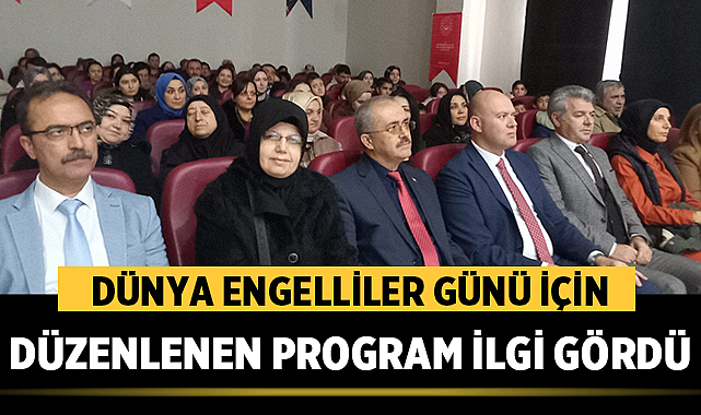 Afyonkarahisar Engelsiz Yaşam Merkezi, 3 Aralık Dünya Engelliler Günü kapsamında