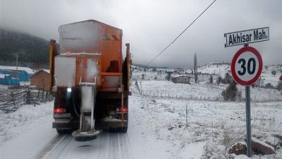 Eskişehir Büyükşehir Belediyesi, yaklaşan kış koşullarına karşı hazırlıklarını tamamladı. Yol