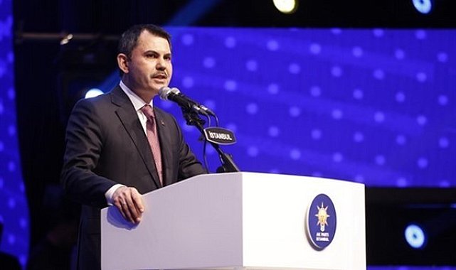 Çevre, Şehircilik ve İklim Değişikliği Bakanı Kurum’un konuşmasından bazı satır başları