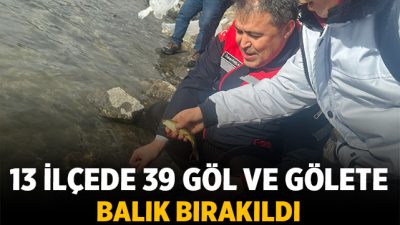 Afyonkarahisar’da iç su kaynaklarında balık sayısının azalması üzerine İl Tarım