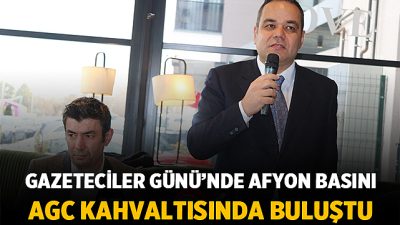 Afyonkarahisar’da görev yapan yerel ve ulusal basın temsilcileri, 10 Ocak