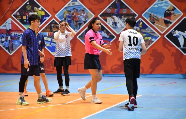   Afyonkarahisar, Okul Sporları kapsamında düzenlenen Gençler–Yıldızlar Korfbol Grup Müsabakalarına