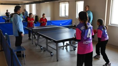 Okul Sporları Masa Tenisi Küçük Kızlar Müsabakaları Tamamlandı Okul Sporları