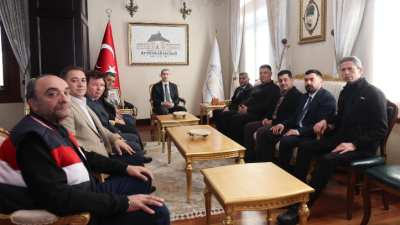 İnternet Gazeteciler Cemiyeti, yeni atanan Vali Naci Aktaş’a nezaket ziyaretinde