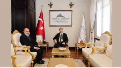   TMF Asbaşkanı Mahmut Nedim Akülke, Afyonkarahisar Valisi Dr. Naci