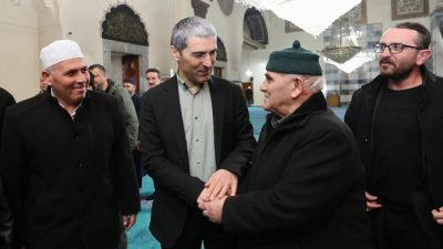 Afyonkarahisar Valisi Dr. Naci Aktaş, Ramazan Bayramı sabahında Gedik Ahmet