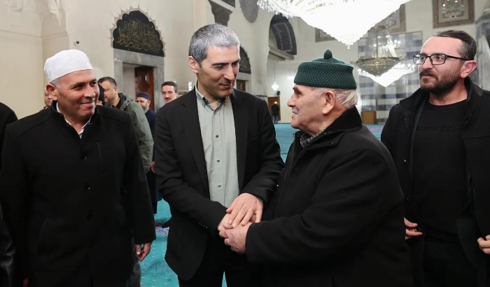 Afyonkarahisar Valisi Dr. Naci Aktaş, Ramazan Bayramı sabahında Gedik Ahmet