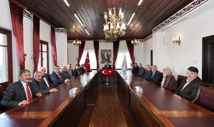   Afyon Muhtarları Dayanışma Derneği, Afyonkarahisar Valisi Dr. Naci Aktaş’ı