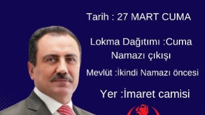   Konuyla alakalı Büyük Birlik Partisi Afyonkarahisar Merkez ilçe başkanı