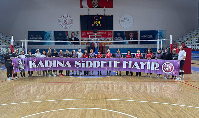 8 Mart Dünya Kadınlar Günü kapsamında düzenlenen voleybol müsabakaları, Prof.