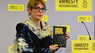 Yetkili kaynaklardan gelen bilgilere göre, Uluslararası Af Örgütü, dünya genelinde