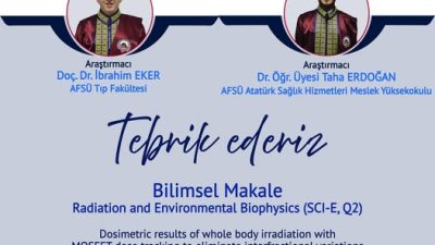 Gündeme gelen son gelişmelere göre, AFSÜ’den Kanser Tedavisine Yenilikçi Yaklaşım