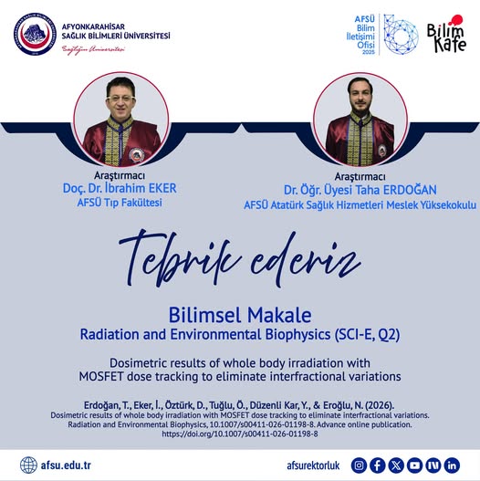 Gündeme gelen son gelişmelere göre, AFSÜ’den Kanser Tedavisine Yenilikçi Yaklaşım